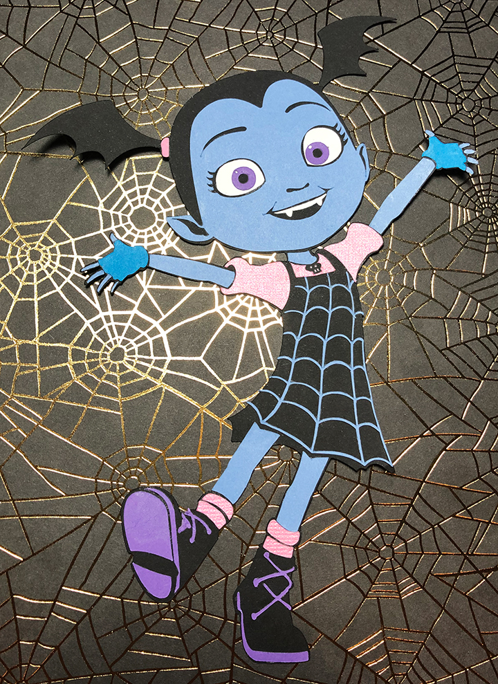 Vampirina FREE SVG paper art