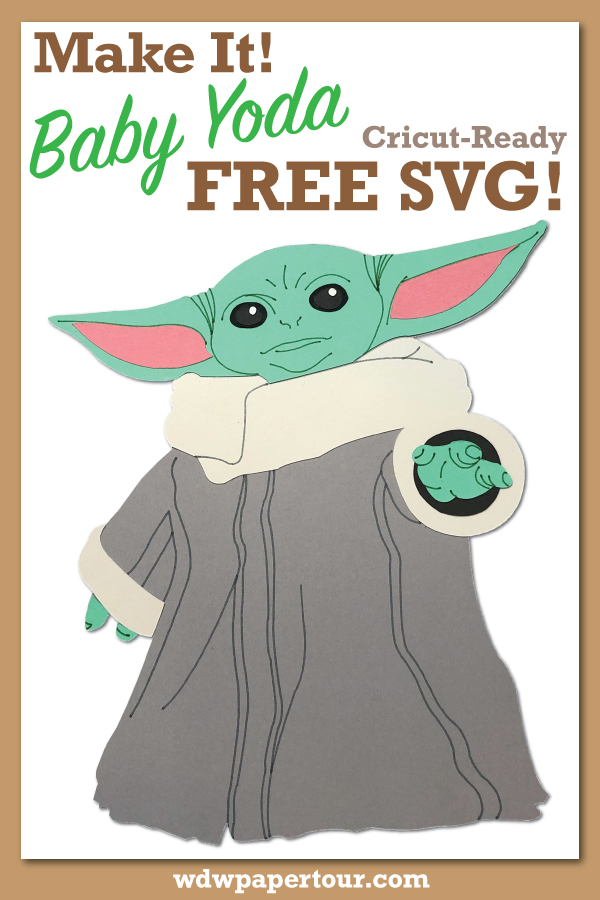 Download Baby Yoda Free Svg Download Cricut Ready Art Files SVG, PNG, EPS, DXF File