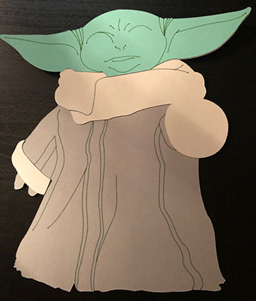 Download Baby Yoda Free SVG - Download Cricut Ready Art Files