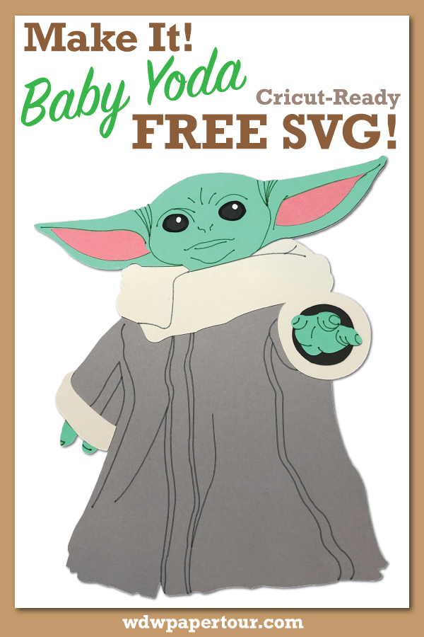 Baby Yoda Free SVG - Download Cricut Ready Art Files